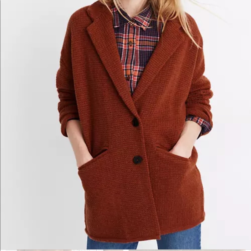 Madewell Sweater Blazer
